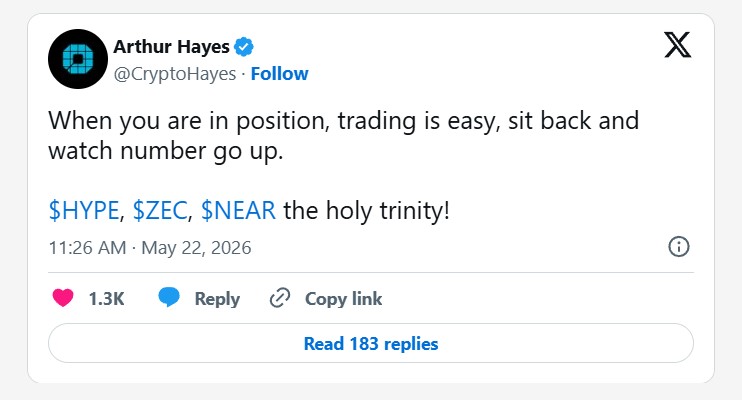 Stylized NEAR holy trinity chart graphic